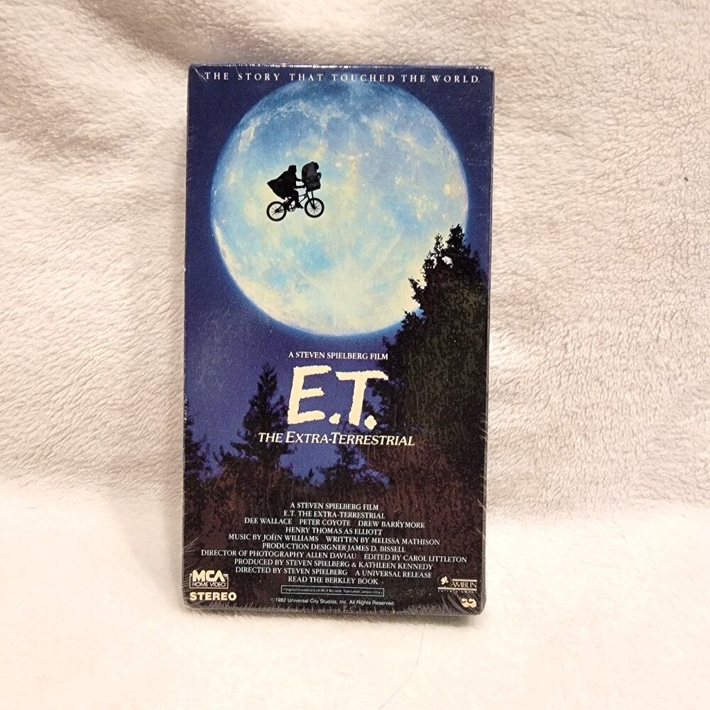 Vintage ET VHS Movie still sealed - Picture 1 of 4